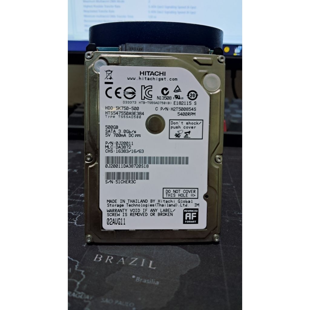 HDD Hitachi 500 GB