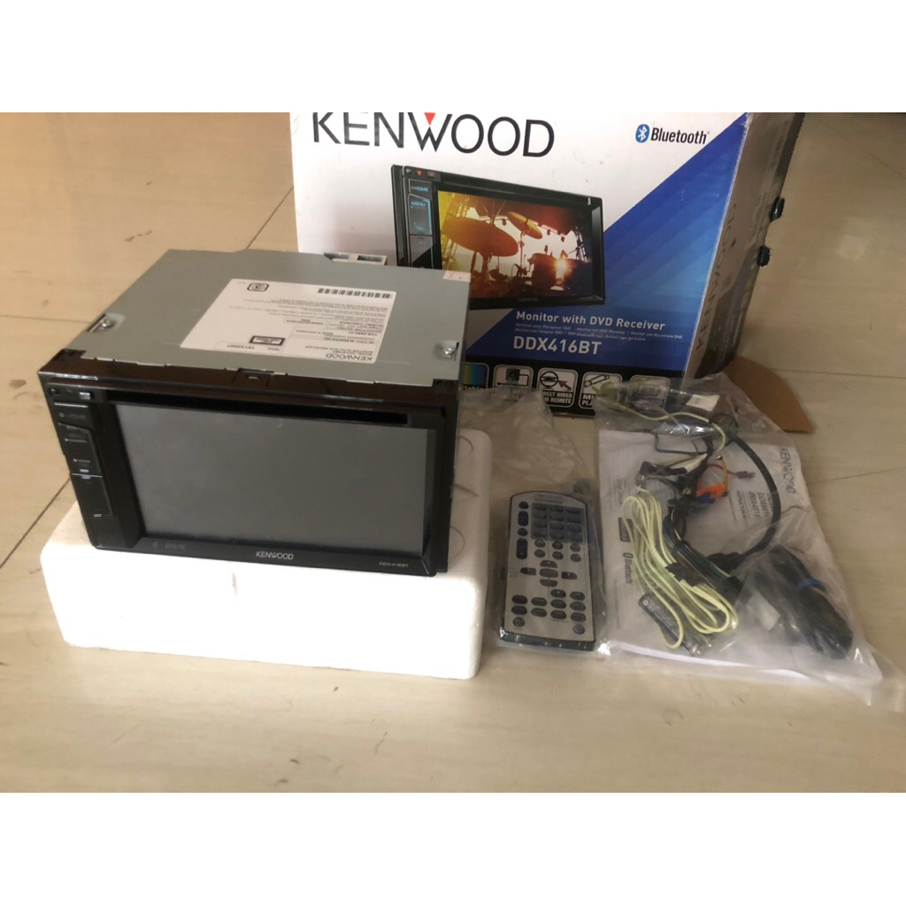 Double Din Kenwood DDX-416BT Bekas