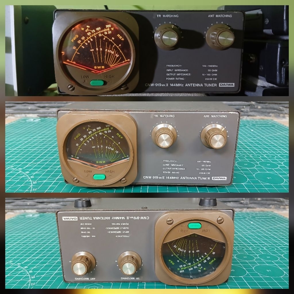 SWR TUNER DAIWA CNW-919  MKII  ORIGINAL JAPAN