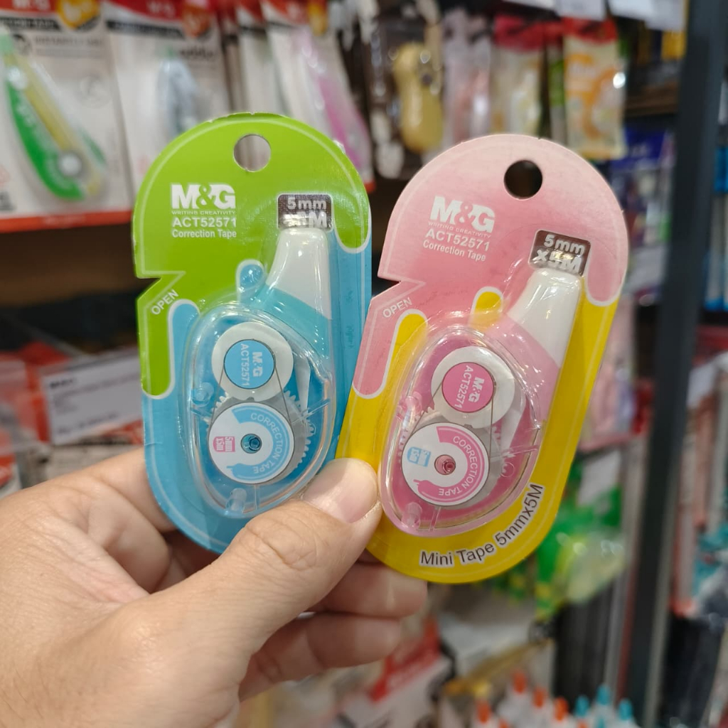 Correction Tape MINI M&G - Tip-Ex - Tip X Kertas MINI ACT52571 5M x 5mm