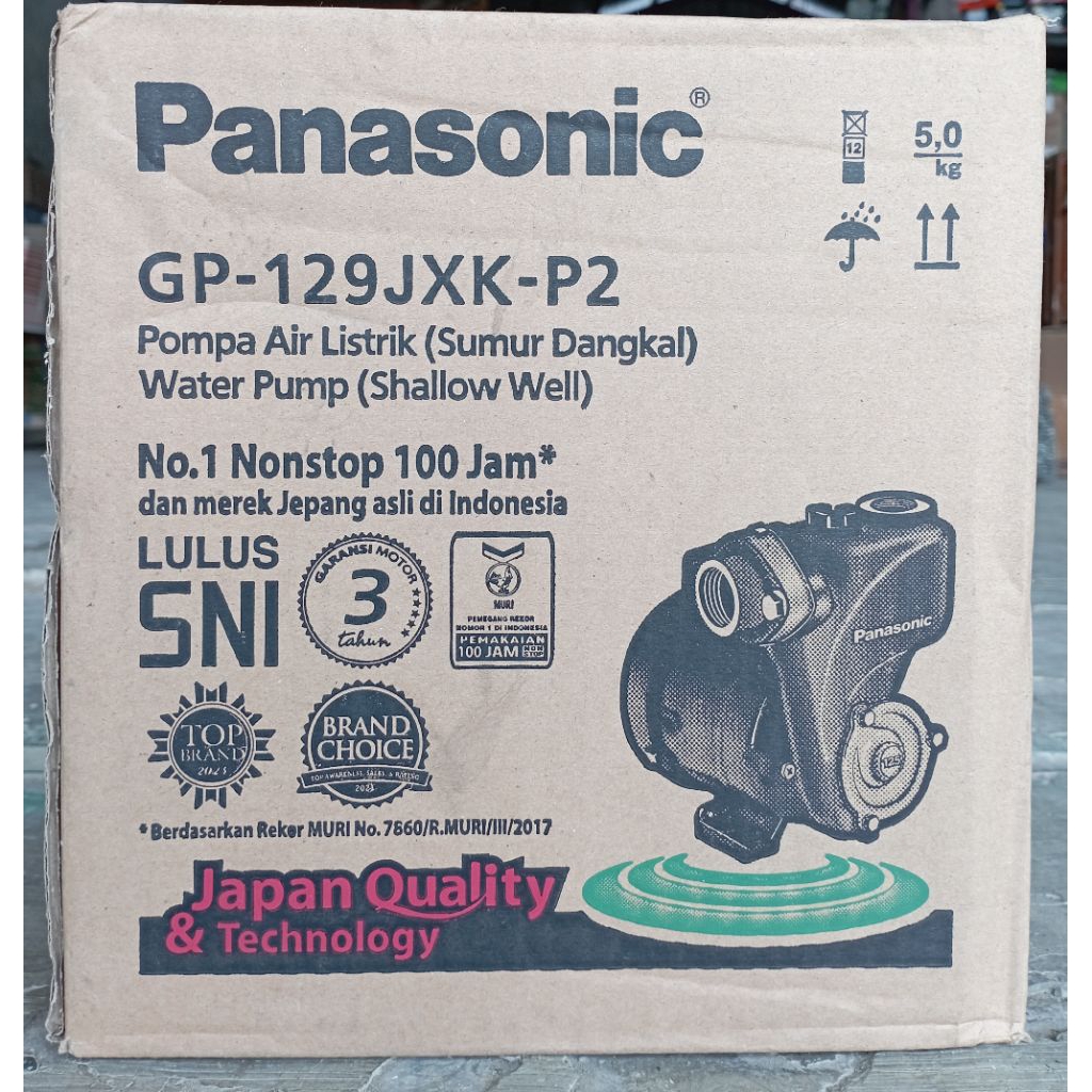 Pompa Air Panasonic GP-129JXK-P2