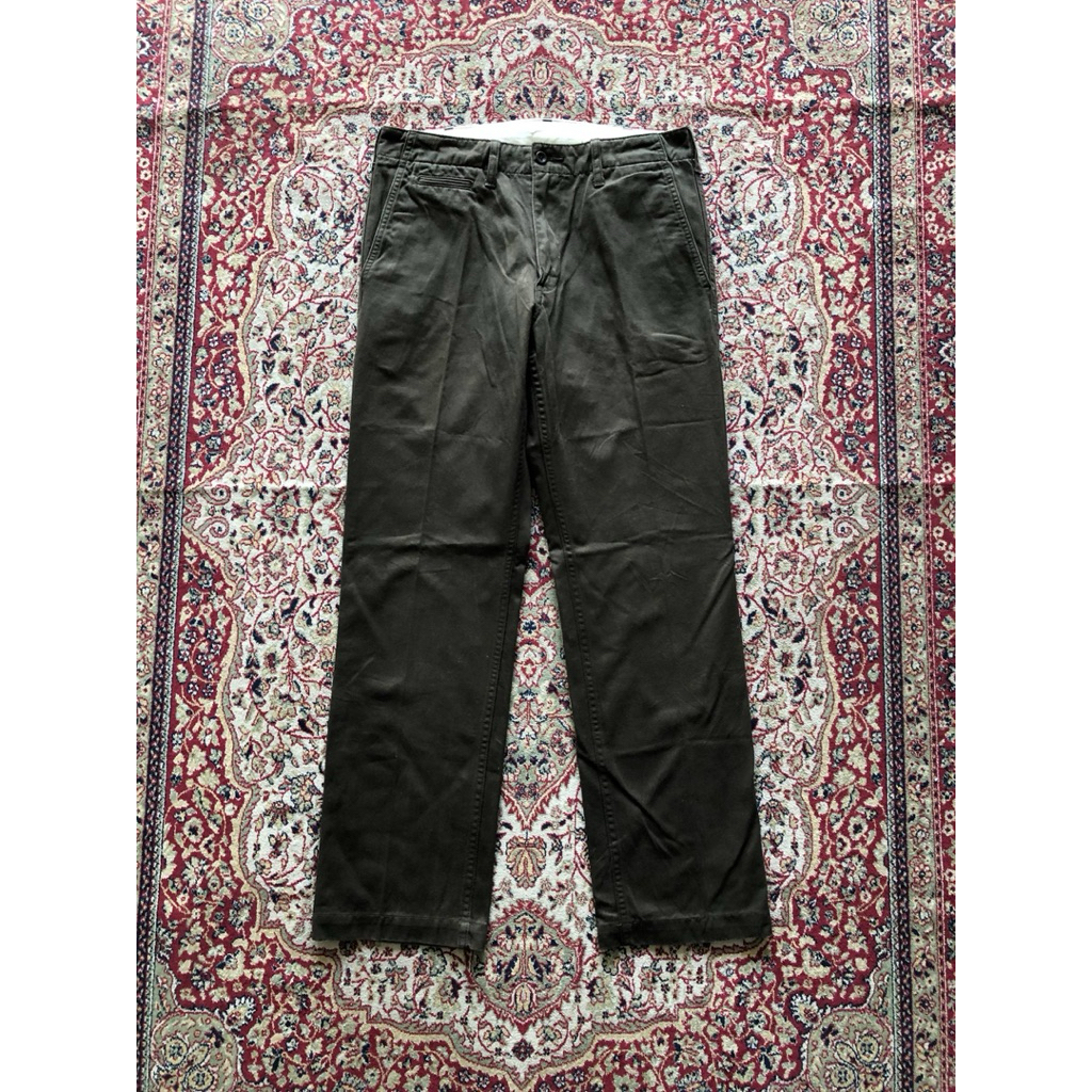 Celana Uniqlo regular fit Vintage chino pants Casual uniqlo work pants Hi360