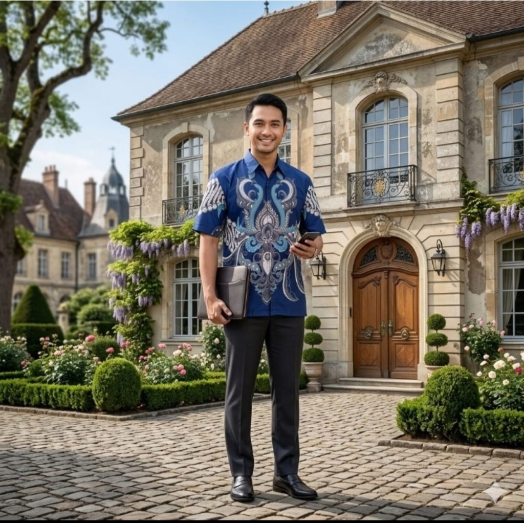 Kemeja batik lengan pendek kemeja batik seragam kemeja batik seragam kantor kemeja batik seragam haj