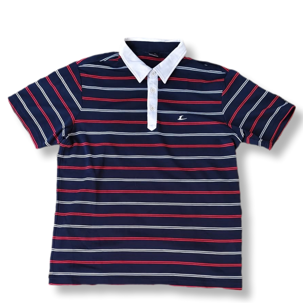 LECAF STRIPE POLO SHIRT | KAOS POLO | MNZA #9