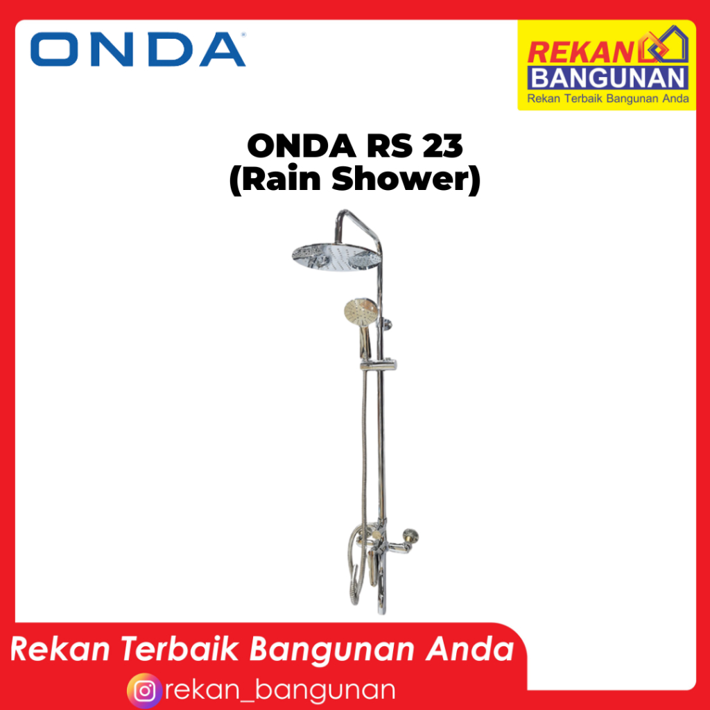 Rain Shower Set | Onda RS 23 Shower Set Premium