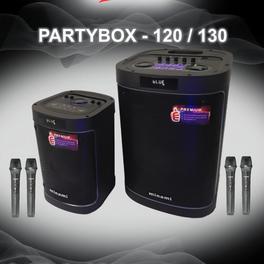 Speaker portable Minami PARTYBOX-130 REBORN