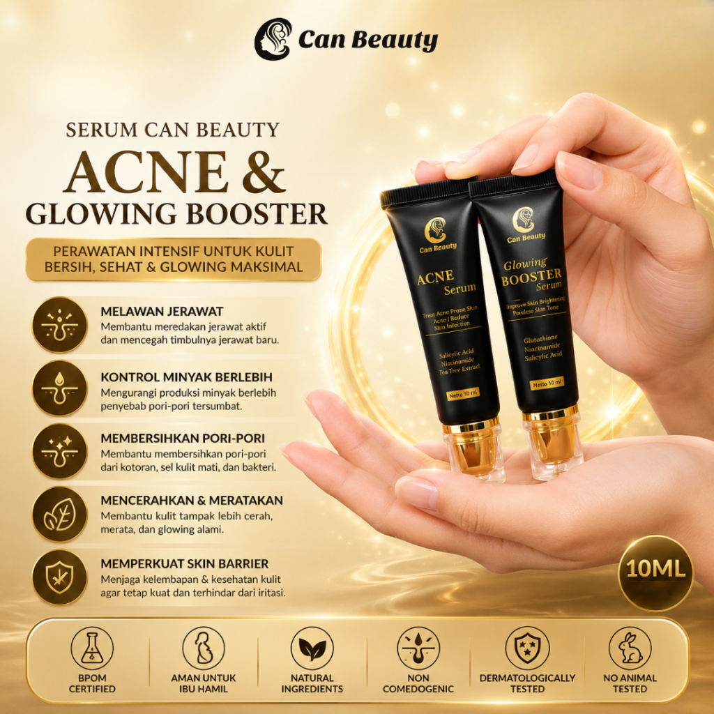 SERUM CAN BEAUTY - SERUM BOOSTER & SERUM ACNE CAN BEAUTY