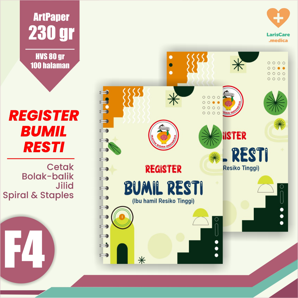 register BUMIL RESTI, Buku Register, Buku Bidan