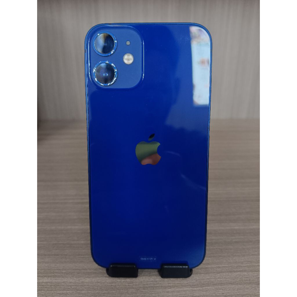Apple Iphone 12 Mini Blue 128GB Ori Ex iBox PA/A | Lecet Wajar | Unit Only Ori Resmi |