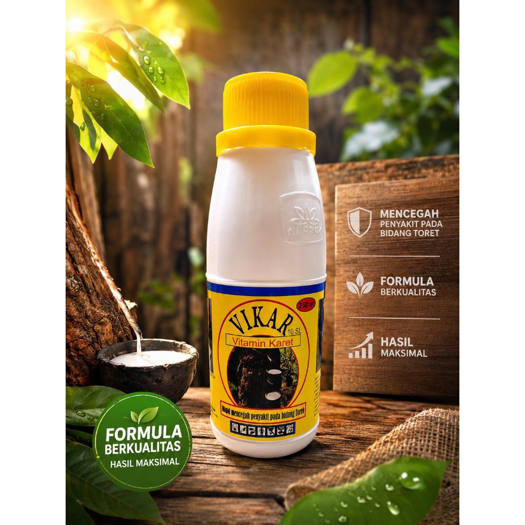 VIKAR 10SL VITAMIN KARET 250ML