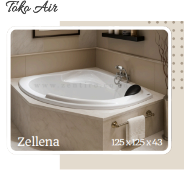 Bathtub Zentiro / Bathtub Sudut ZENTIRO ZELLENA