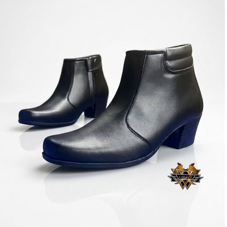 Sepatu Pdh sus.Polwan Security Boots Sepatu wanita Sepatu Kowal Sepatu PNS