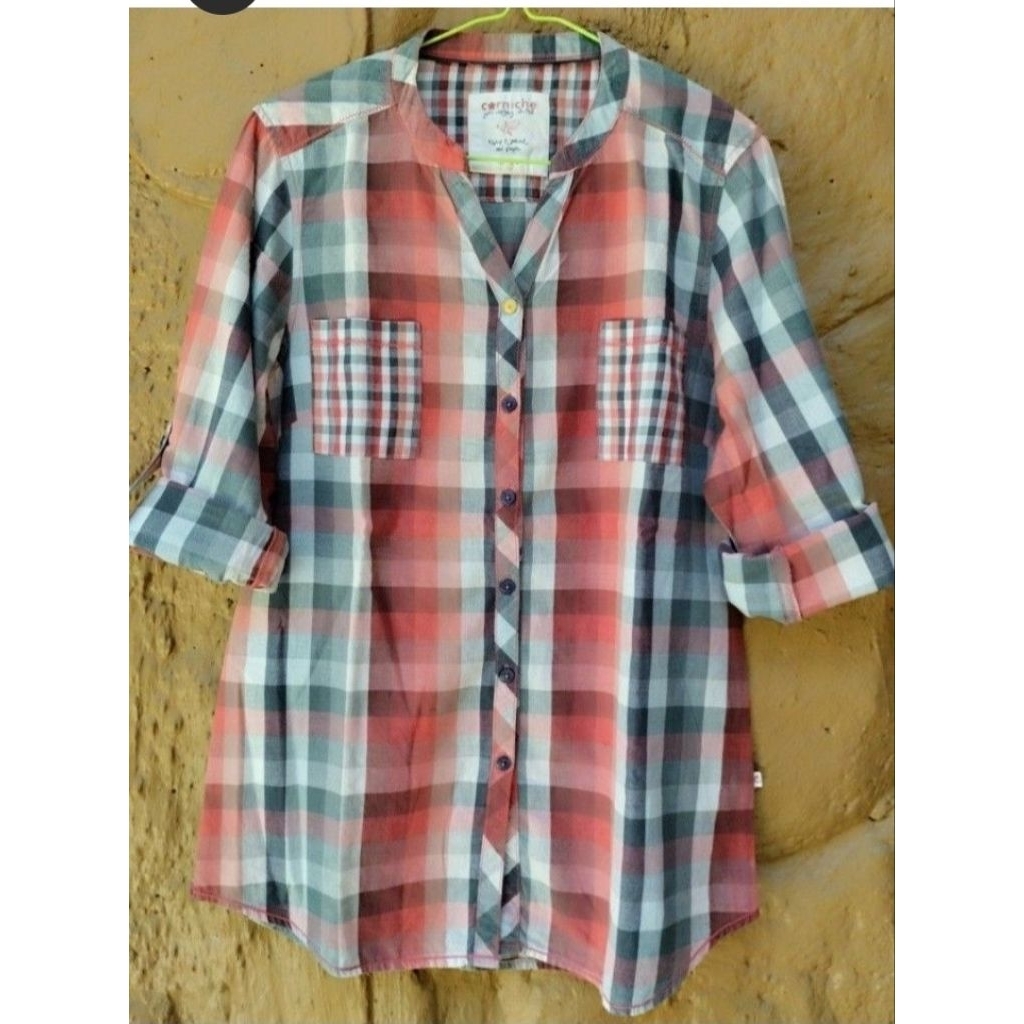 kemeja wanita brand Corniche Preloved
