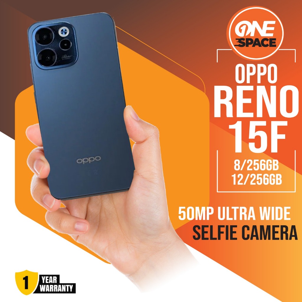 OPPO RENO 15F 5G 8/256 12/256 GB Reno 15 HP Smartphone Android 8GB 12GB 256GB