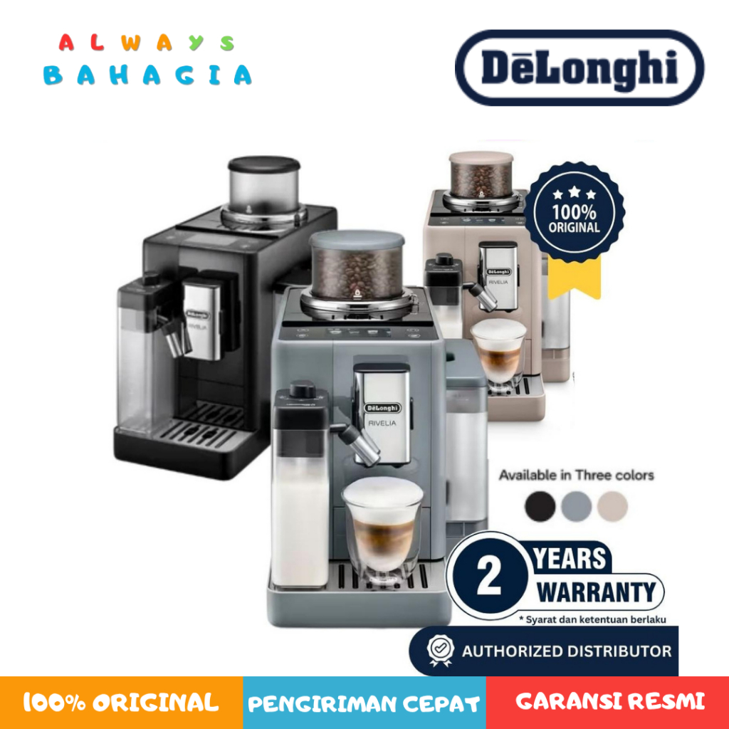 Delonghi EXAM440.55 Mesin Kopi Otomatis Rivelia Fully Automatic Espresso Coffee Machine