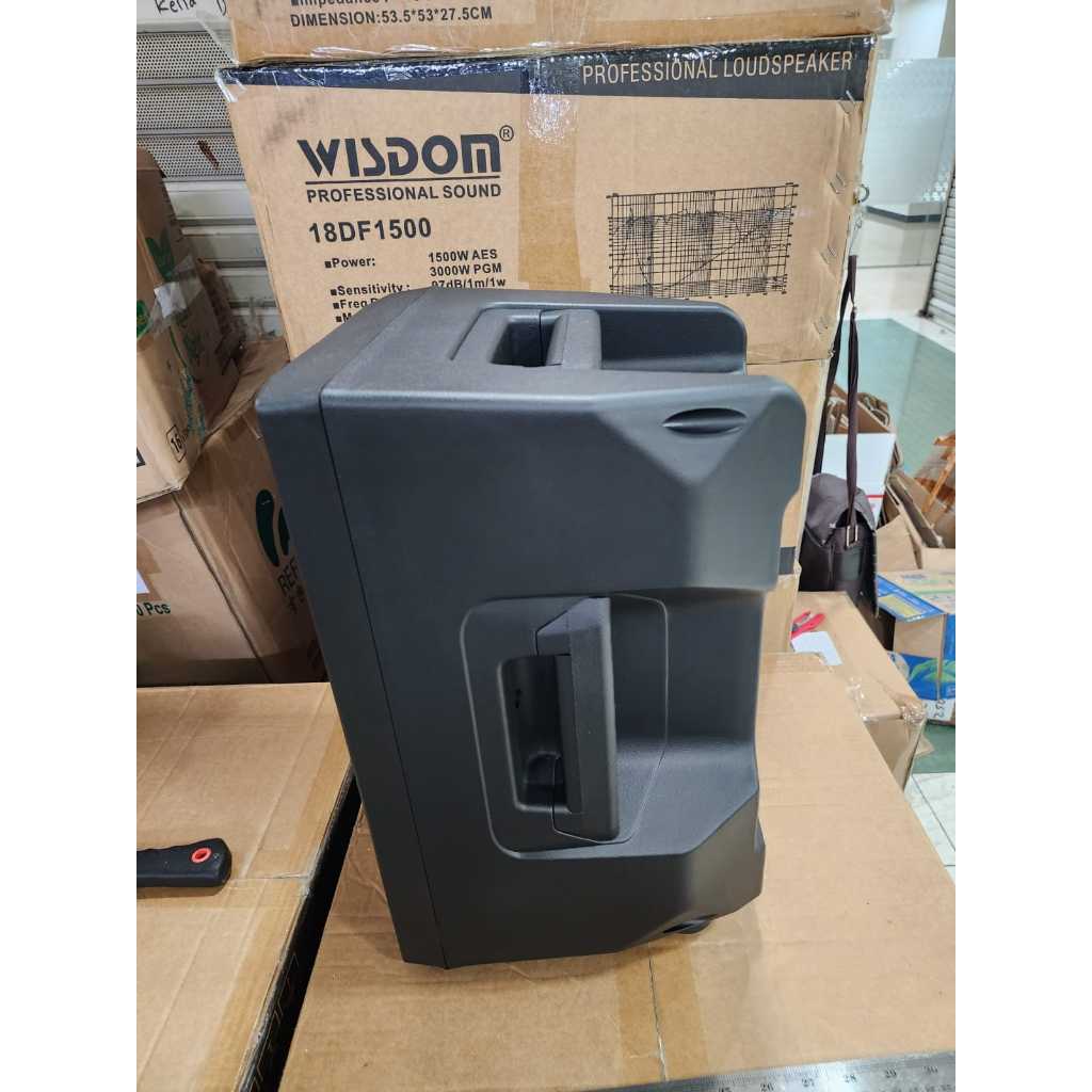(JUAL 2 BUAH) box speaker monitor fiber plastik 8 inch model Yamaha atau Huper