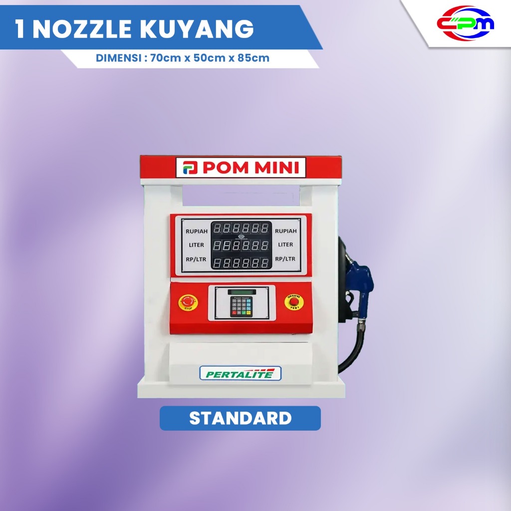Pom Mini - Pertamini Digital 1 Nozzle Kuyang (Non Tangki) (CPM)