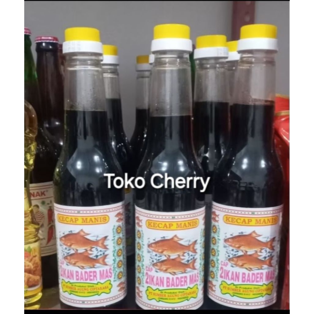 kecap bader/ Kecap Manis cap 2 ikan bader mas