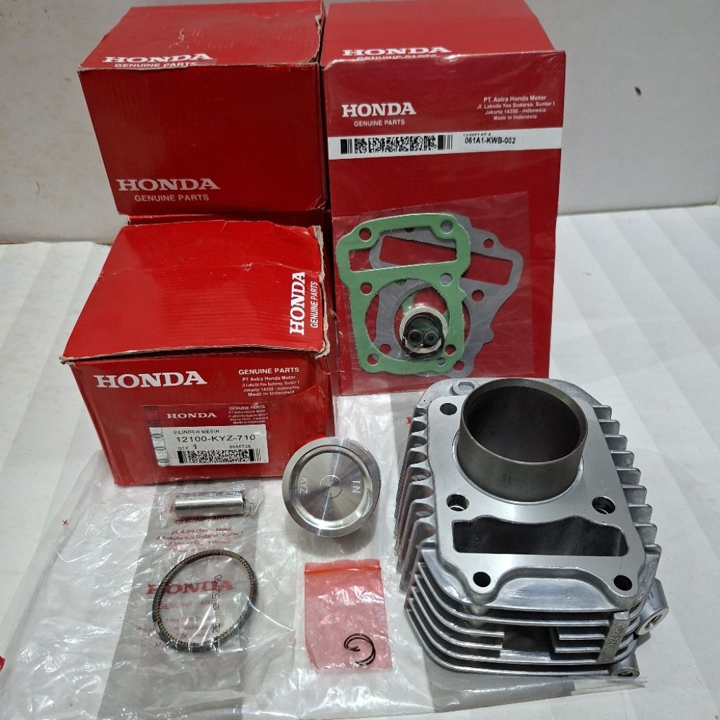 Blok Seher + Piston  Honda Blade 125 Fi injkesi Blade 125 Fi Satuset Blok Seher+ piston free topset 