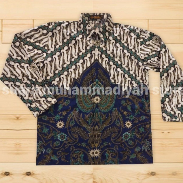 Baju Batik Muhammadiyah Parang Samudra / Batik Muhammadiyah