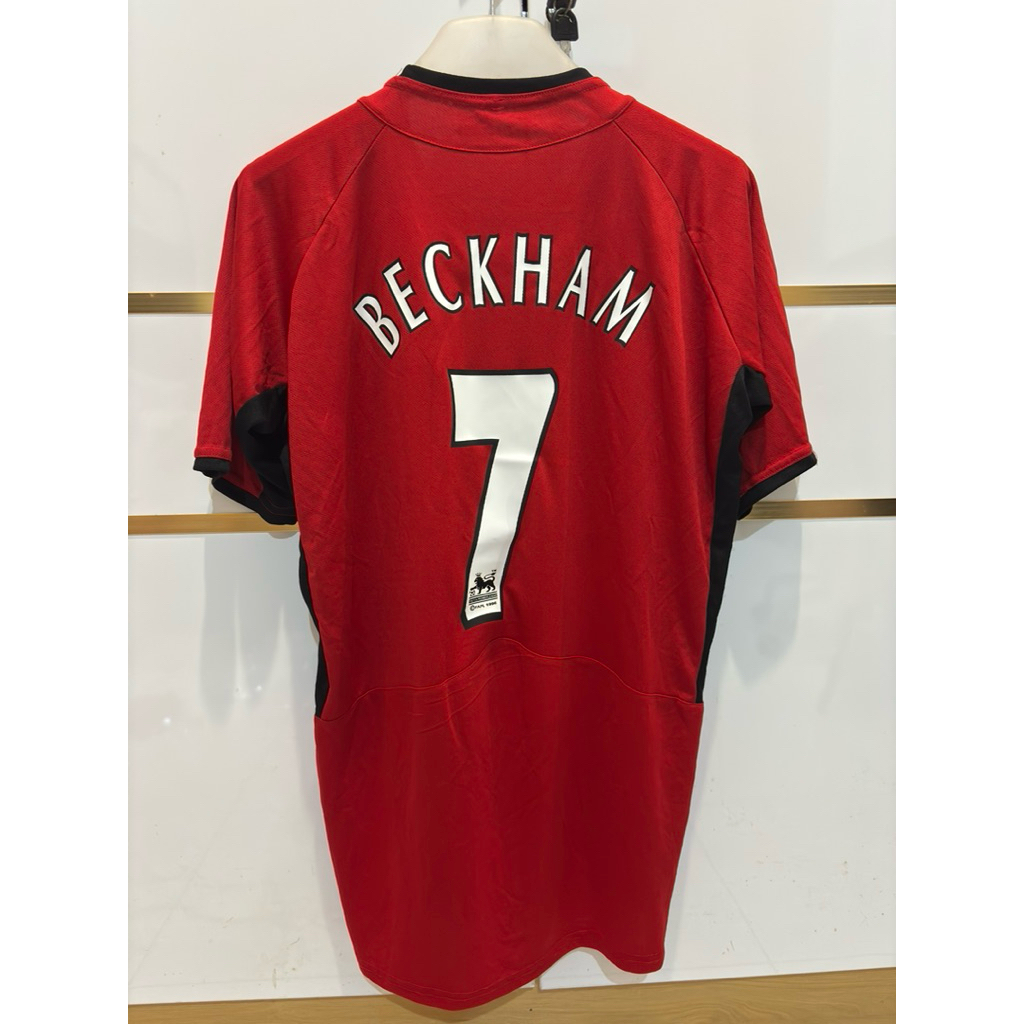 Jersey baju bola MU Manchester United 2002-2004 Beckham 7