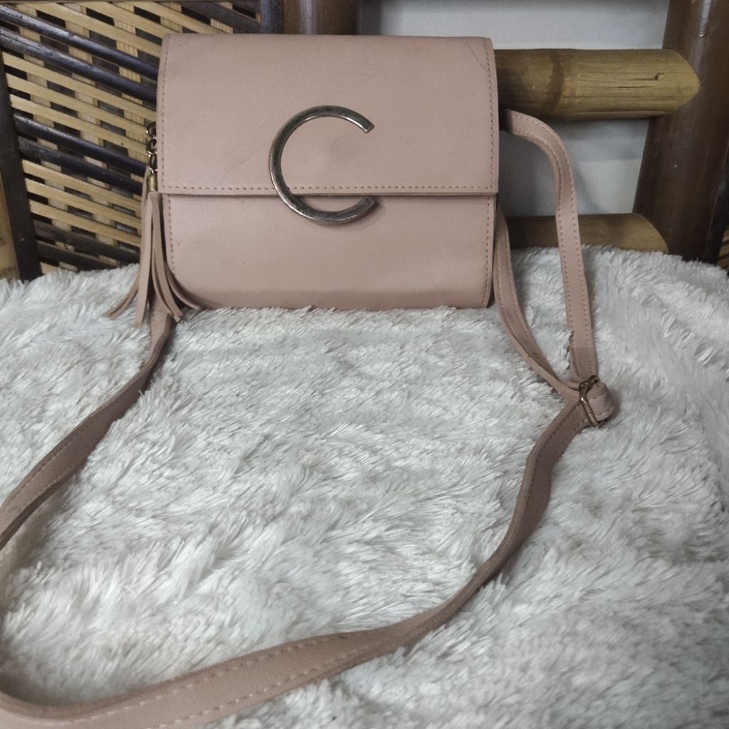 PL tas selempang wanita pink