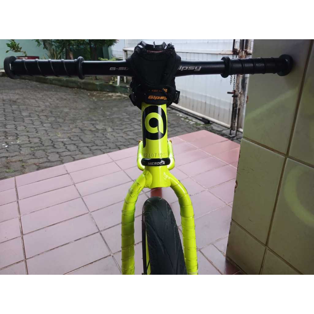 Frame Pushbike Papabike Runner Pro + Seatpost