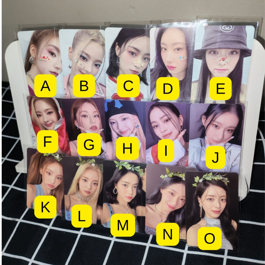 CLEARANCE Photocard Itzy Album Kill My Doubt KMD Yeji Lia Ryujin Chaeryeong Yuna