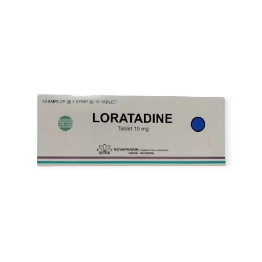 LORATADINE NOVA BOX ISI 100 TABLET