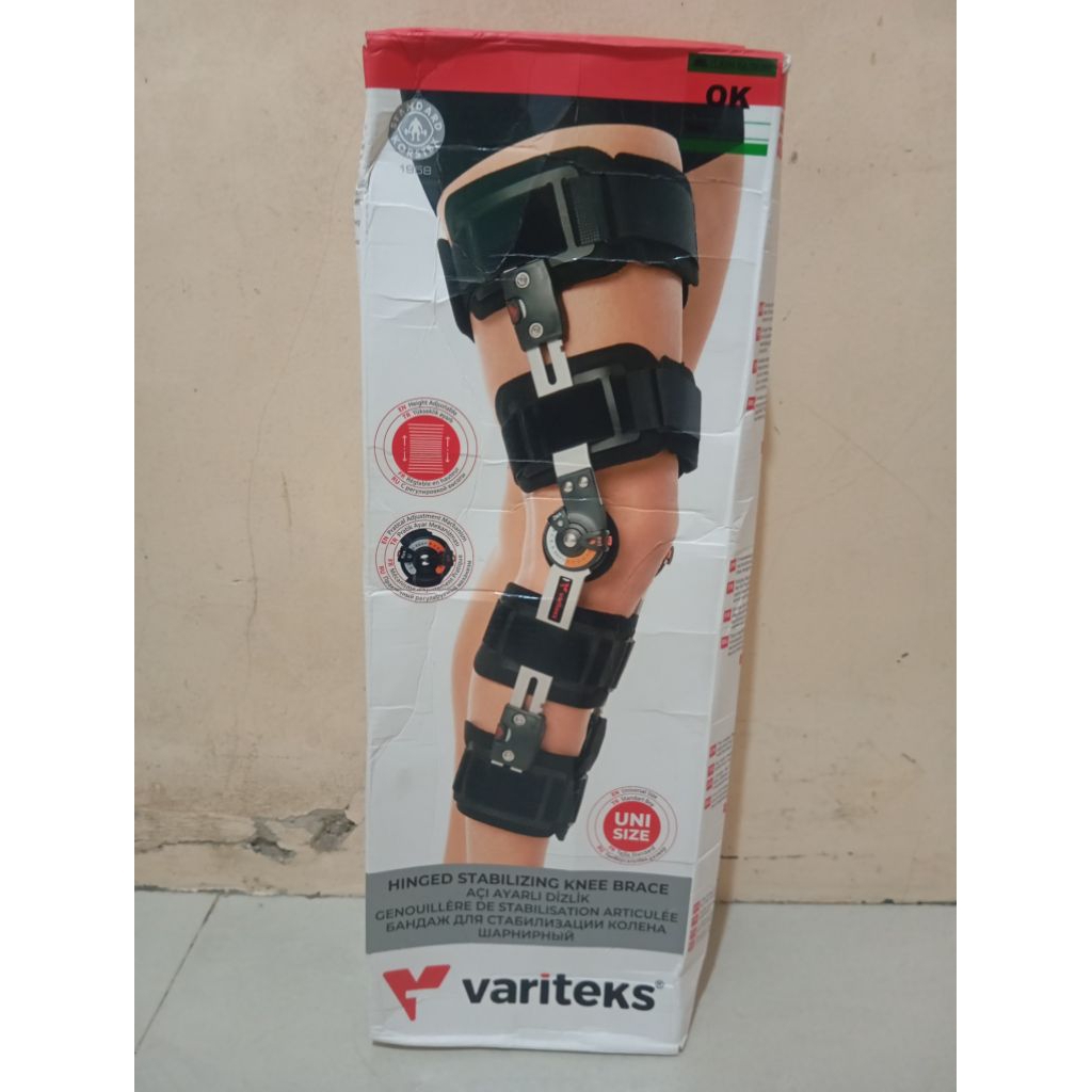 [PRELOVED] Knee Brace Variteks Penyangga Lutut Post Op