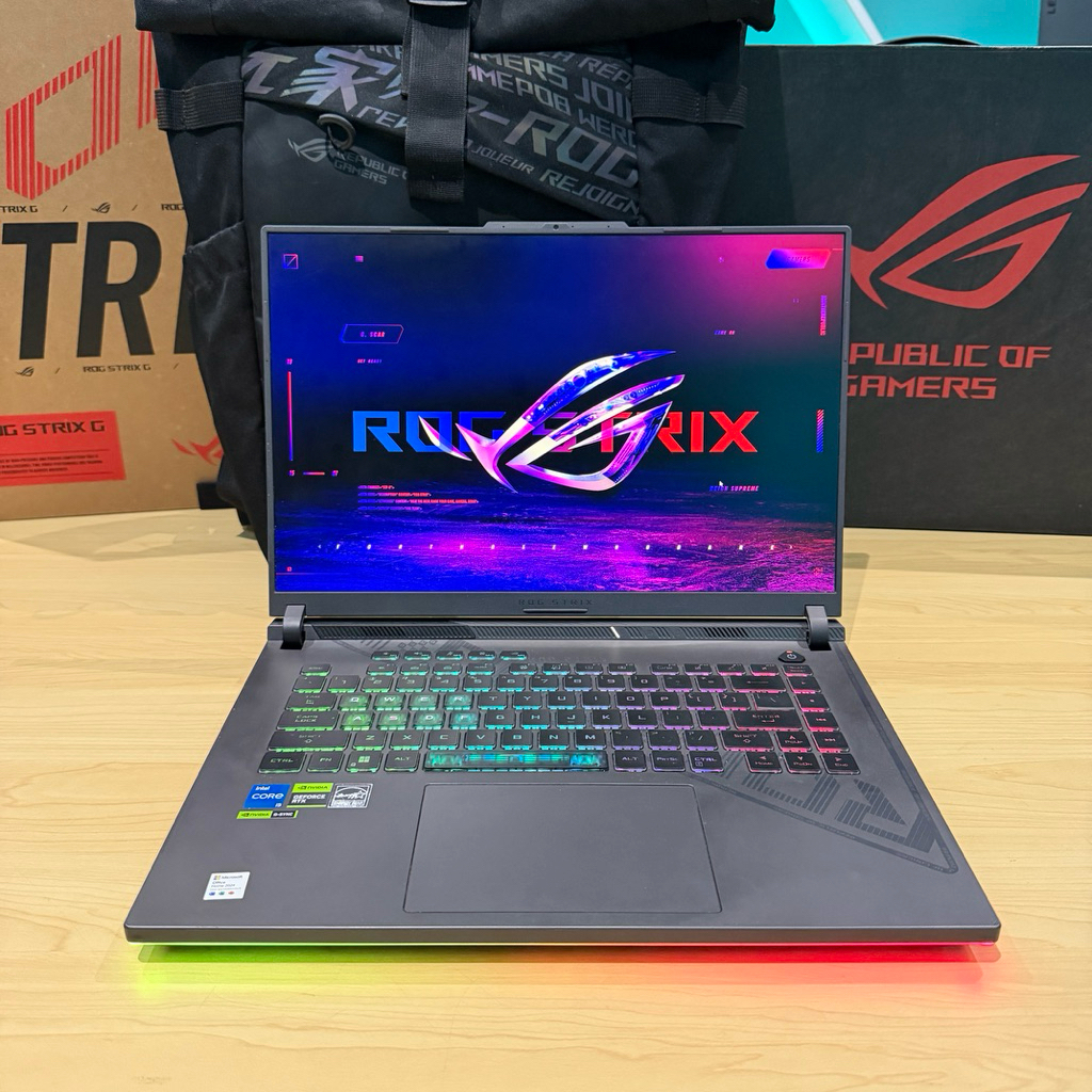 Laptop Gaming Asus ROG G614JU i5 13450HX RTX 4050 6GB 16GB/512GB Garansi Panjang