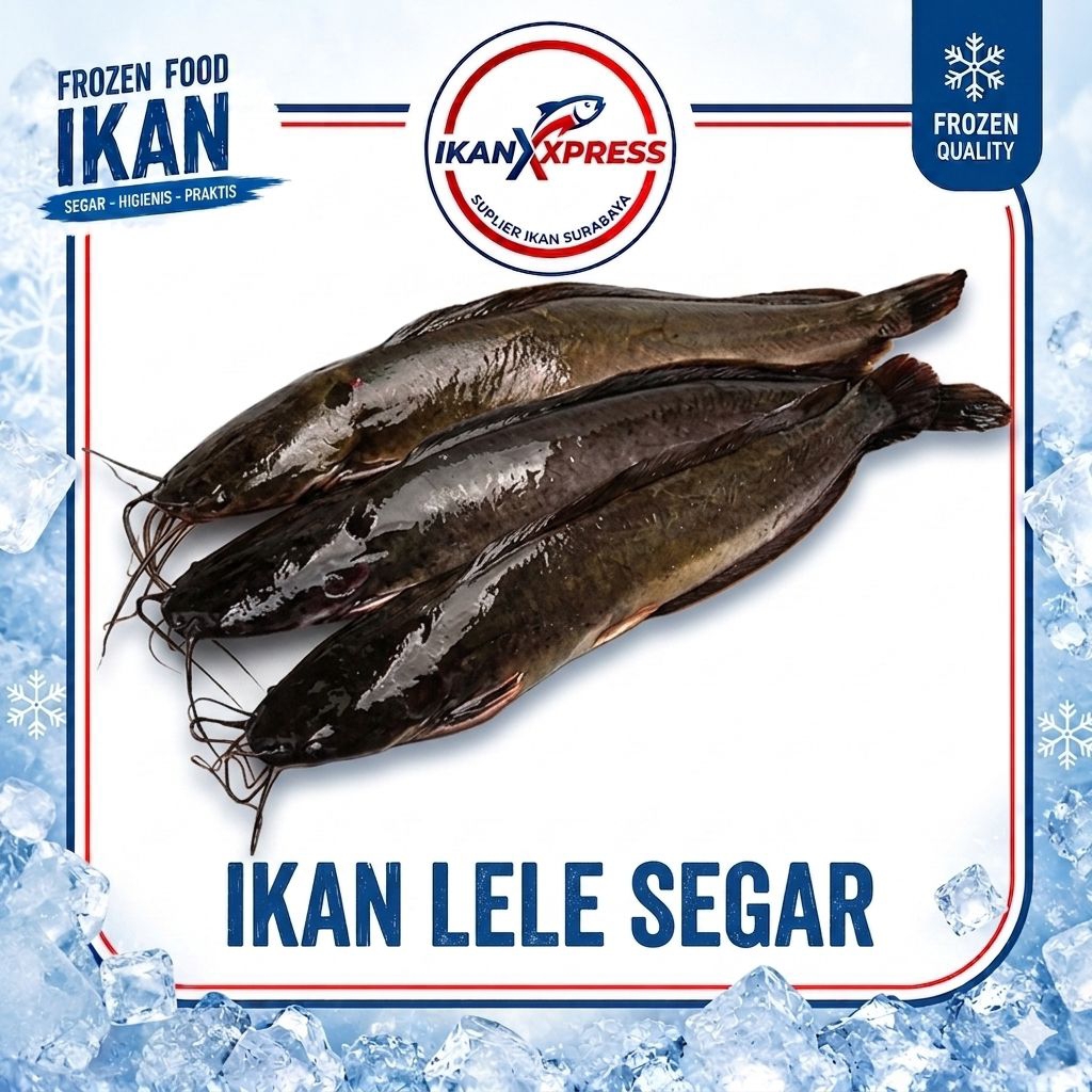 Ikan Lele Segar Potong Premium  / Daging Lele Frozen Murah Higienis