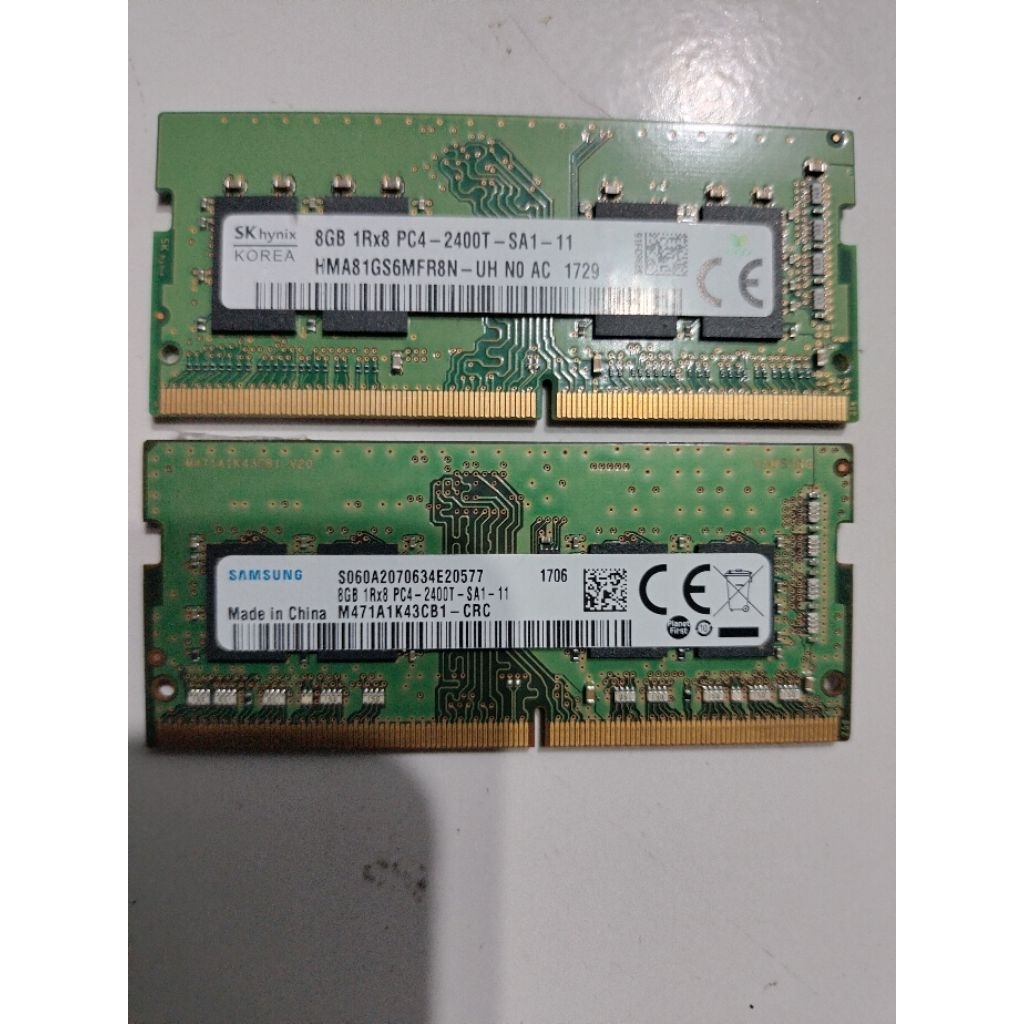 Ram laptop DDR4  2400T 8gb
