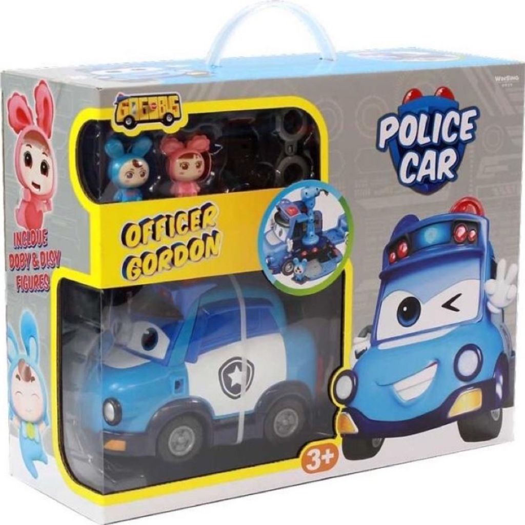 GOGO BUS POLICE CAR ORIGINAL SEGEL