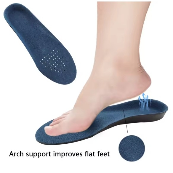 Alas Sepatu Sol Sepatu Kesehatan Orthopedic Insoles Flat Foot