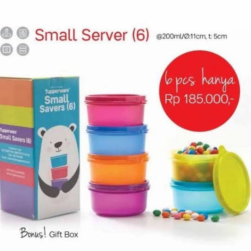 Small Saver Tupperware