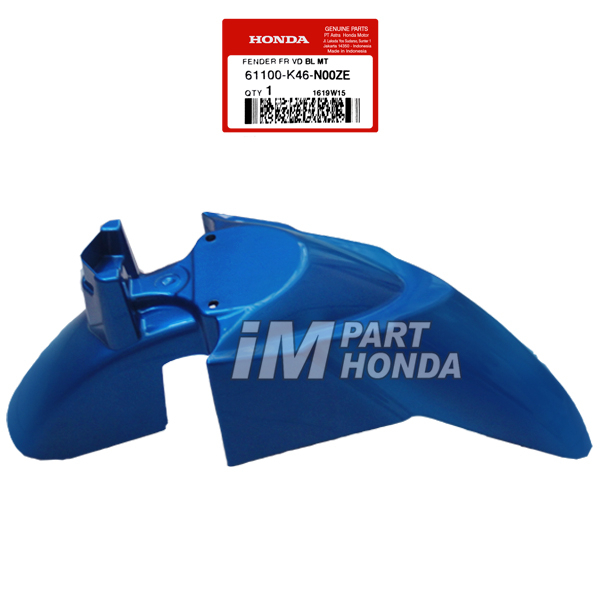 [INSTANT SAMEDAY] 61100-K46-N00ZE Slebor Spakbor Depan Vario 110 Fi 2014 Biru