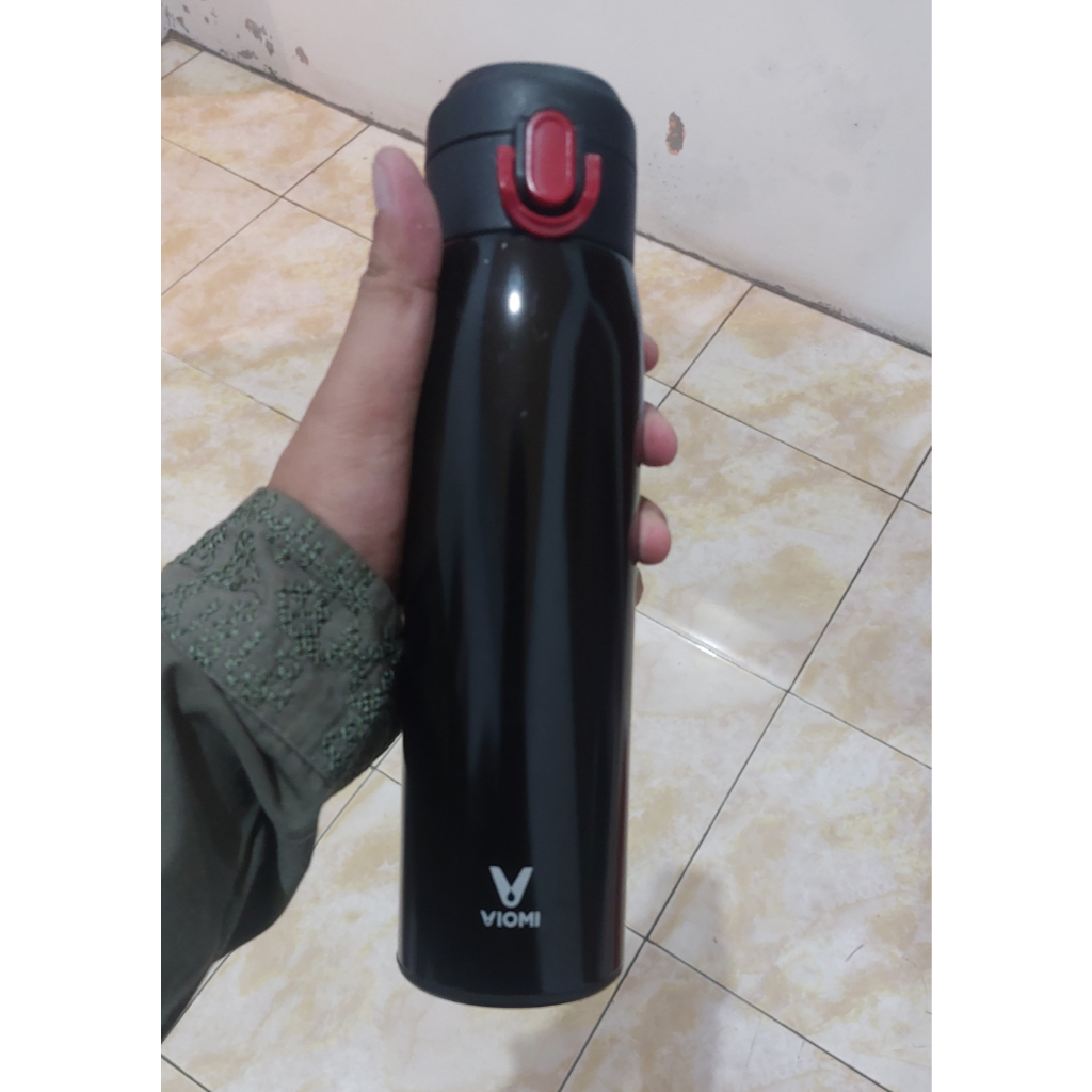 Preloved Xiaomi VIOMI THERMOS 460ML - Tumbler Bottle Vacuum Flask Termos Botol Minum Second