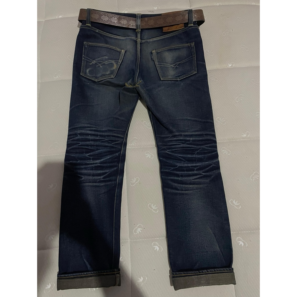 WINGMAN DENIM IDXBROWN SELVEDGE JEANS