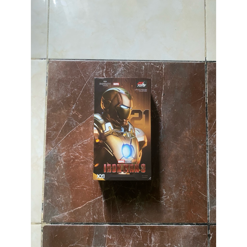 ZD Toys Iron Man Mark 21 Midas XXI Marvel Original PRELOVED