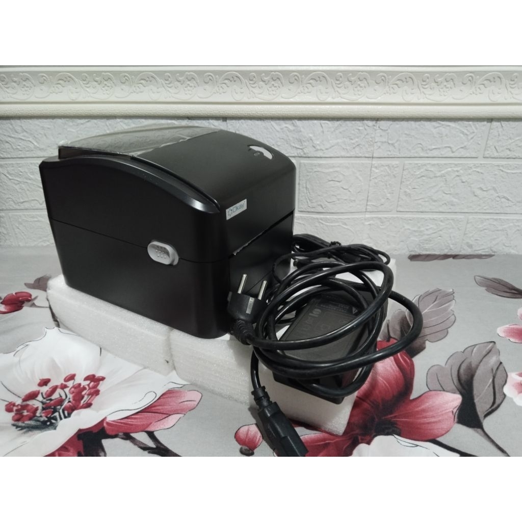 printer thermal second siap pakai || OKAY D100 BW BL Printer label pengiriman barcode thermal Max St