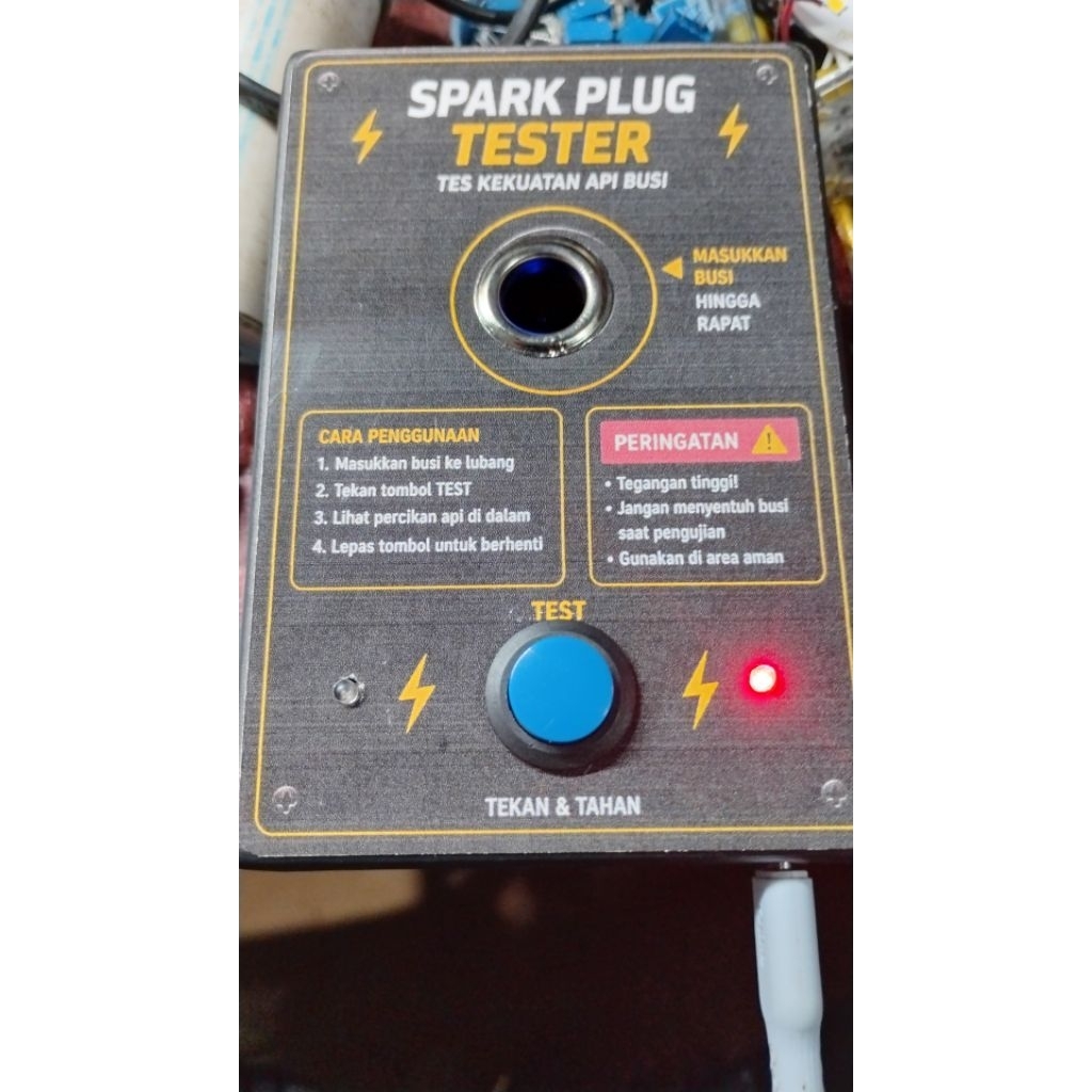 spark plug tester