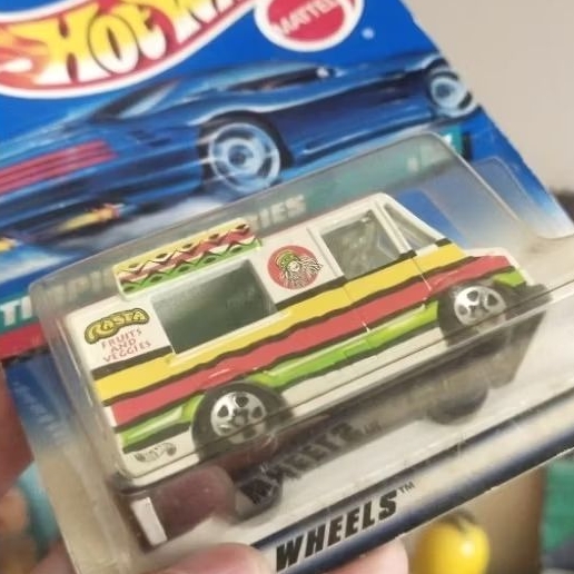 Hotwheels Ice Cream Truck Rasta Jamaican