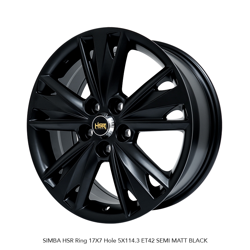 Velg mobil Ring 17 Replika Innova Venturer Ring17 Black