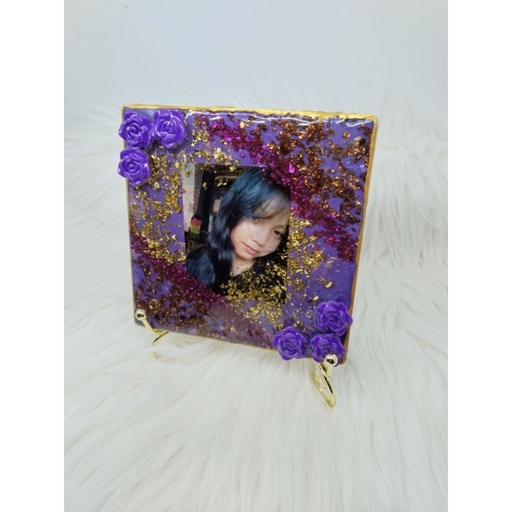 bingkai foto resin/custom foto atau nama dan warna
