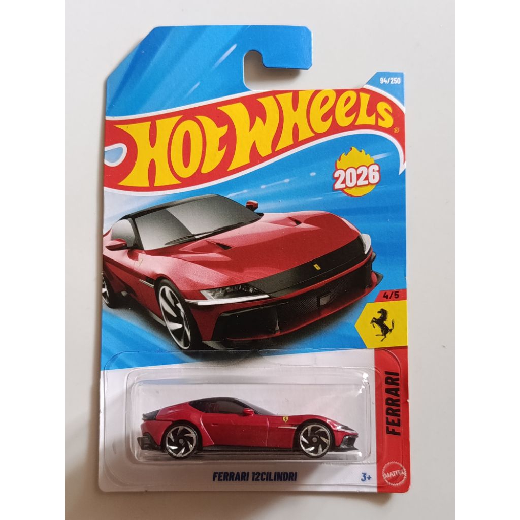 Hot Wheels Ferrari 12Cilindri (Red)