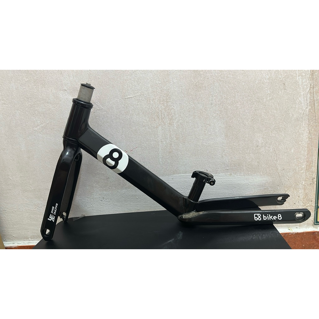 Frame bike8 racing hitam