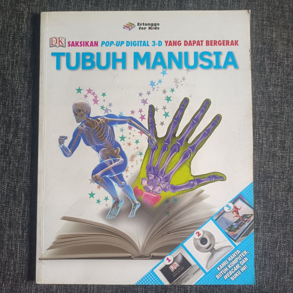 preloved buku DK || tubuh manusia || bonus CD