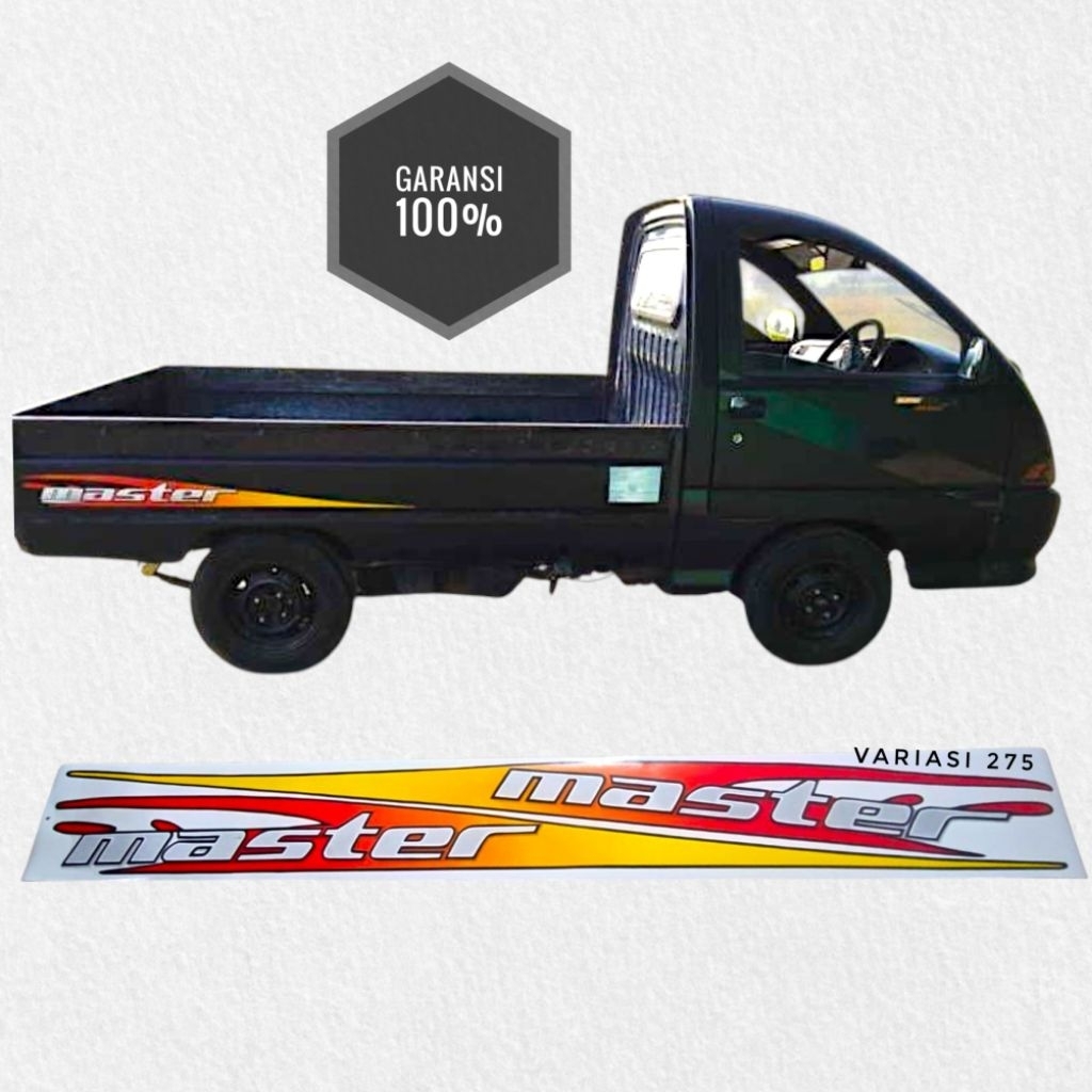 stiker master espass pick up / stiker master pick up / stiker zebra Espass master / stiker Daihatsu 