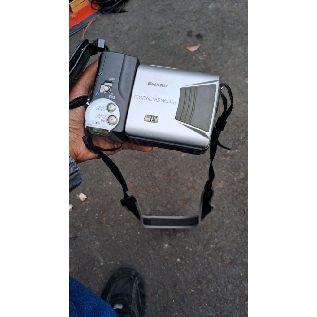 kamera jadul SHARP handycam jadul